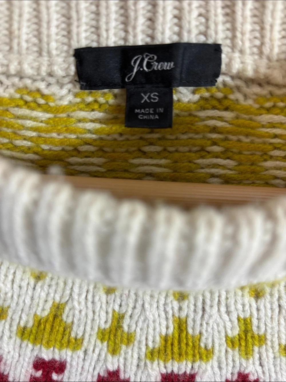 J.Crew Fair Isle sweater 🌸